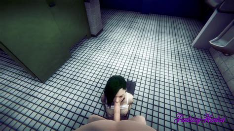Cyber Punk 2077 Hentai Sex in a Public Toilet 無料ポルノビデオ YouPorn