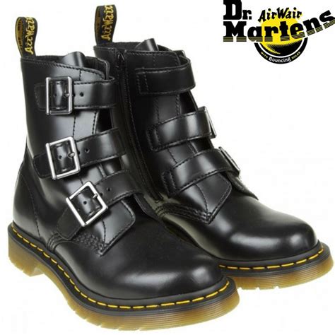 Buy Dr Martens Blake Boots With Buckles Ankle Shoes Genuine Leather 3