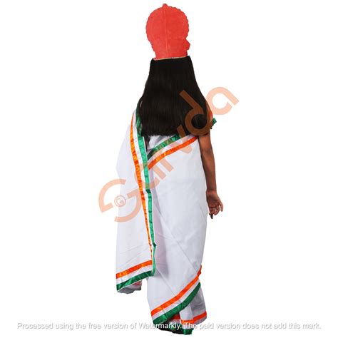 Tiranga Saree Dress For Kid – Sarvda