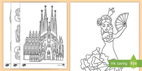 Coloring Pages About Spain