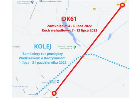 Legionowski Lipca Rozbior Wiadukt Kolejowy Na Dk Rusza Dalsza