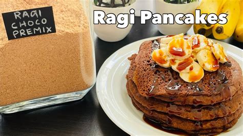 Ragi Chocolate Pancake Premix Recipe Kids Millet Breakfast Recipes