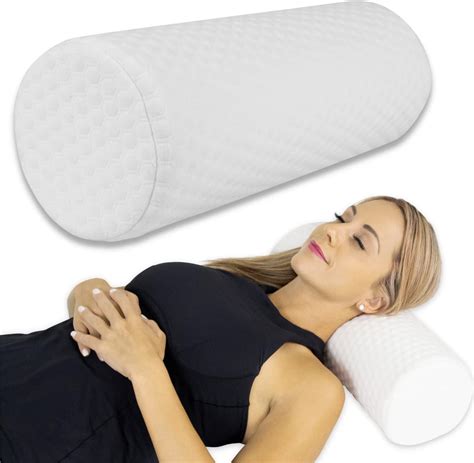 Xtra Comfort Almohada Para Cuello Coj N Lumbar Suave Con Cilindro