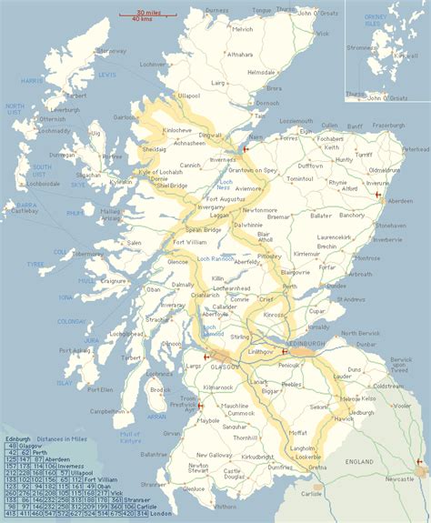 Scotland Map