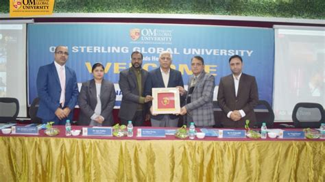 Om Sterling Global University Organized The Two Days International