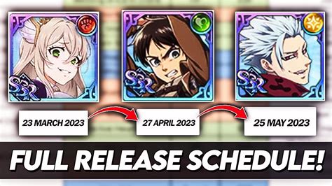 Globaljp Release Schedule Before Anniversary Using Leaks And Past