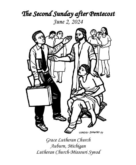 Bulletin The Second Sunday After Pentecost — Grace Lutheran Church