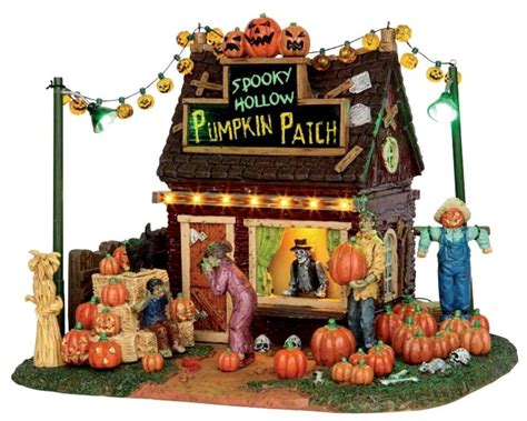 Lemax Village Collection Spooky Hollow Pumpkin Patch 54902 Halloween