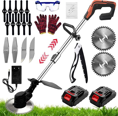 Gompuy Tagliabordi Decespugliatore A Batteria Decespugliatore
