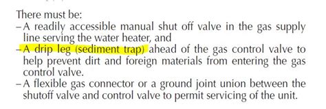 Hvac Drip Leg Vs Sediment Trap 147 By Bcawhern1 Internachi®️ Forum