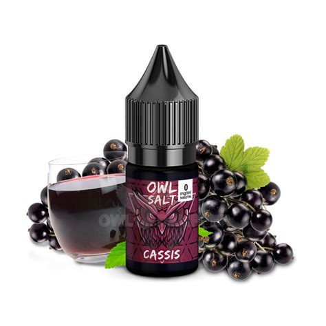 Cassis Liquid E Zigarette Nikotinsalzliquid Ml Owl Salt Overdo