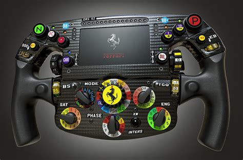 D Model F Ferrari Steering Wheel Vr Ar Low Poly Cgtrader