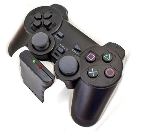 Game Controllers 2.4G Wireless Analog Controller Twin Vibration ...