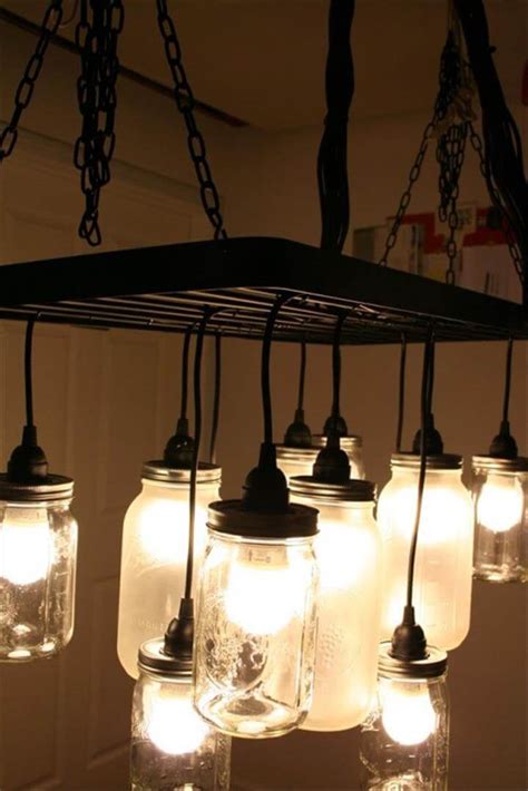 35 Mason Jar Lights Do It Yourself Ideas DIY To Make