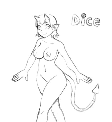 Dice Sketch By DemonGuyX Hentai Foundry