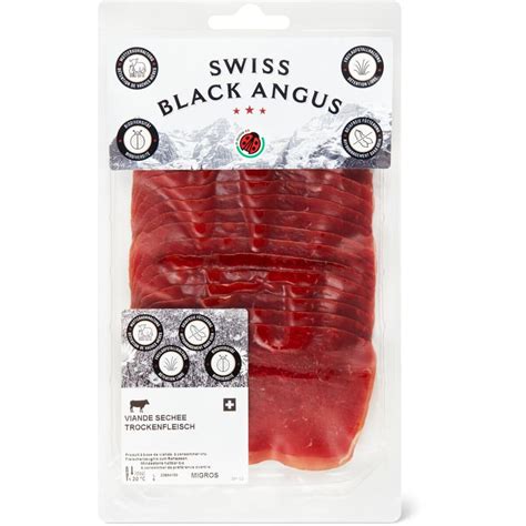 Swiss Black Angus Ip Suisse · Viande Séchée • Migros