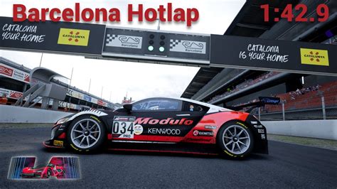 Honda Nsx Gt Evo Hotlap Setup Barcelona Assetto Corsa