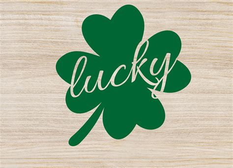 Lucky Svg Lucky Png St Patricks Day Svg St Patricks Day Cricut Cut