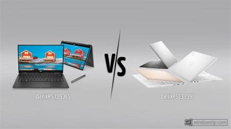 Dell XPS 13 9365 vs. Dell XPS 13 7390: Full specs comparison