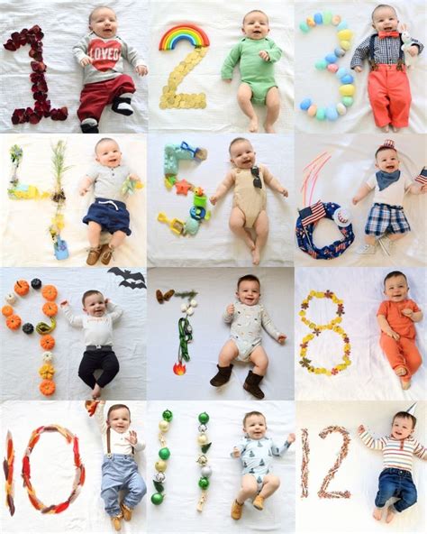 Monthly Baby Photoshoot | Monthly baby pictures, Monthly baby photos ...