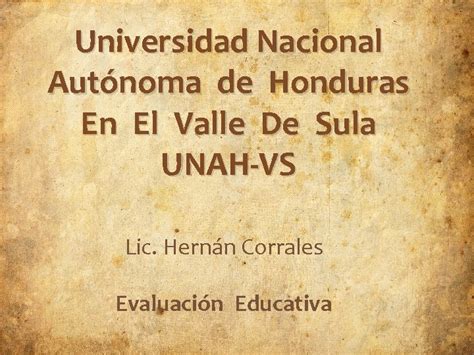 Universidad Nacional Autnoma De Honduras En El Valle