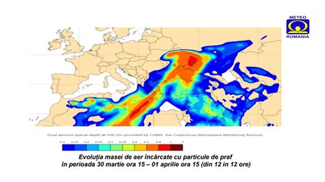 Un nor de praf saharian va ajunge în România Observatorul Prahovean