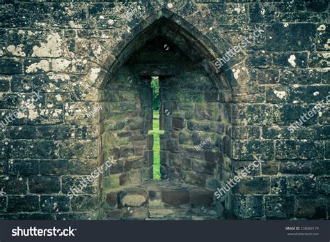 Arrow Slit Medieval Castle Stock Photo Edit Now 228083179