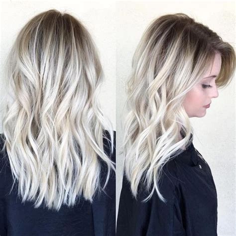 Hair That Has It All Lived In Waves Shadow Root Bright And Beautiful Blonde A Healthy Shine