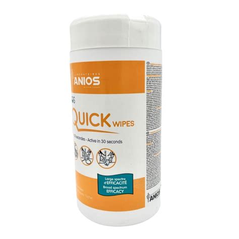 Quick Wipes lingettes désinfectantes Anios