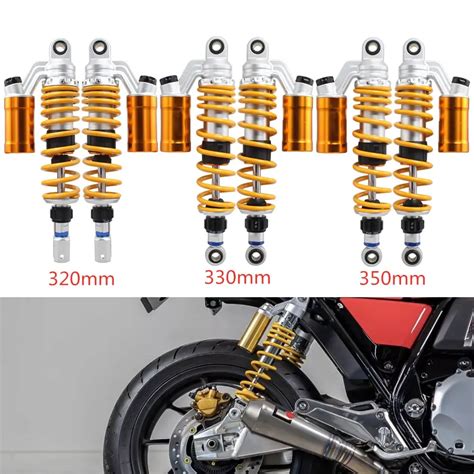 Amortisseur Air R Glable Pour Moto Suspension Gaz Pour Yamaha XJR CX500