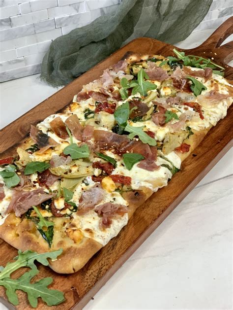 Rustic Style Prosciutto Flatbread Soul Of A Cook