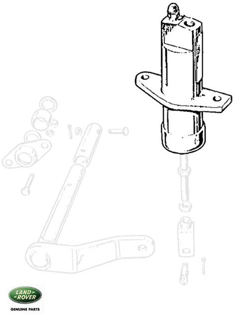 Clutch Slave Cylinder Series IIA Located At Bell Housing Area PLB599