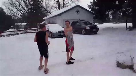 Naked Snow Challenge GONE SEXUAL YouTube