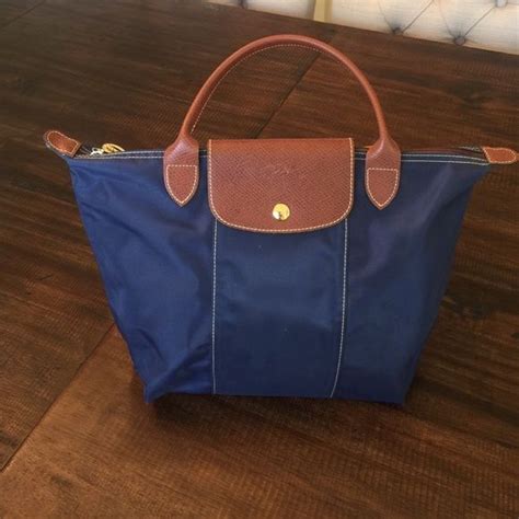 Longchamp Le Pliage Navy Bag Medium Size Longchamp Le Pliage Navy