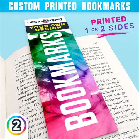 Printed Bookmarks And Bookmark Printing Online Australia D2p Au