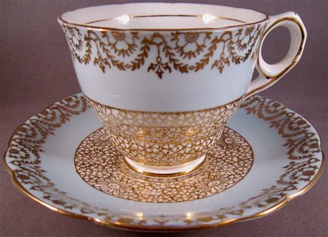 Royal Stafford Bone China Tea Cup And Saucer Gold Etsy Canada