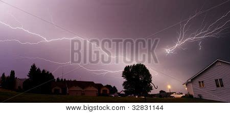 Lightning Strikes Image & Photo (Free Trial) | Bigstock