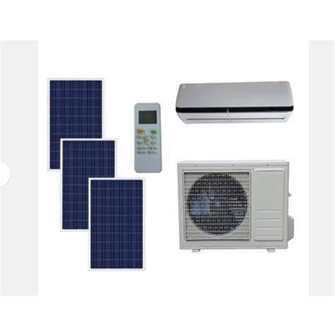 9000BTU Wall Mounted Solar Air Conditioner Hybrid With Solar Power