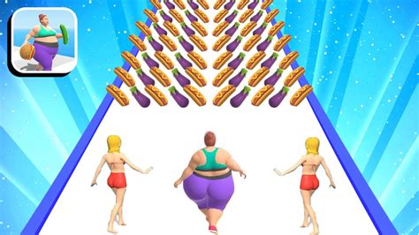 Fat 2 Fit FUNNIEST APP GAME MOMENT All Level Gameplay Walkthrough