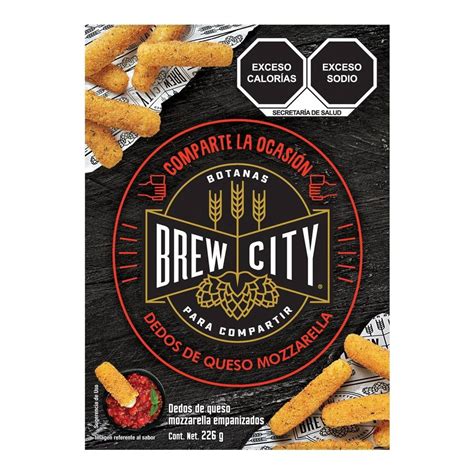 Dedos De Queso Brew City Mozzarella Empanizados 226 G Walmart