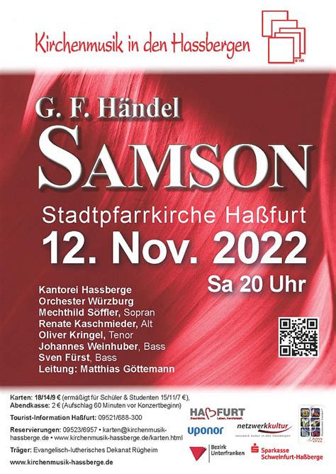 Samson” Von Gf Händel In Der Stadtpfarrkirche Am Samstag 20