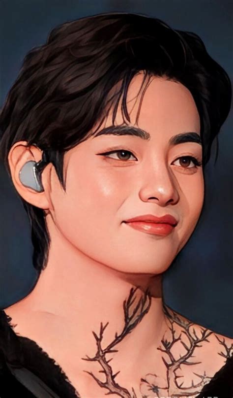 This man is Glorious Rosé fanart Taehyung fanart Bts beautiful