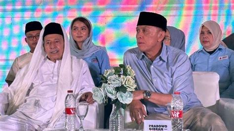 Iwan Bule Dan Habib Luthfi Kompak Sebut Prabowo Sosok Yang Ikhlas Untuk