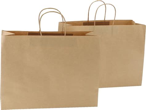 Amazon Road 16x6x12 Inches Kraft Brown Paper Bags With Handles