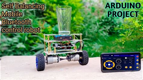 How To Make Self Balancing Mobile Bluetooth Control Robot Selfie