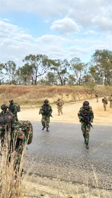 Prajurit Kostrad Tni Bersama Pasukan Elite As German Beraksi Cepat