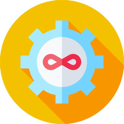 Devops Flat Circular Flat icon