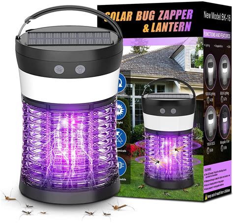 Buy Solar Bug Zapper Outdoor Indoor Zechuan Electric Mosquito Zappers