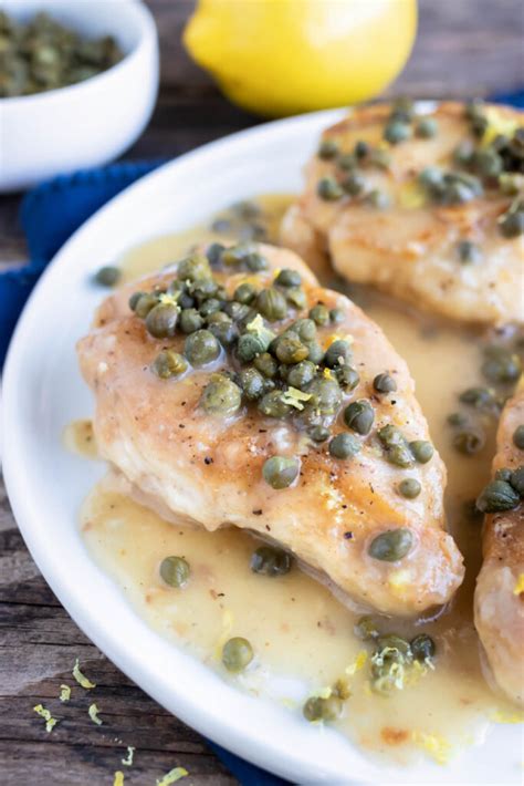 Lemon Chicken Piccata With Capers Evolving Table