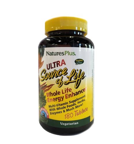 NaturesPlus Ultra Source Of Life Whole Life Energy Enhancer With